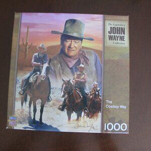 NIB John Wayne 1000 Pc Puzzle Sealed Bag